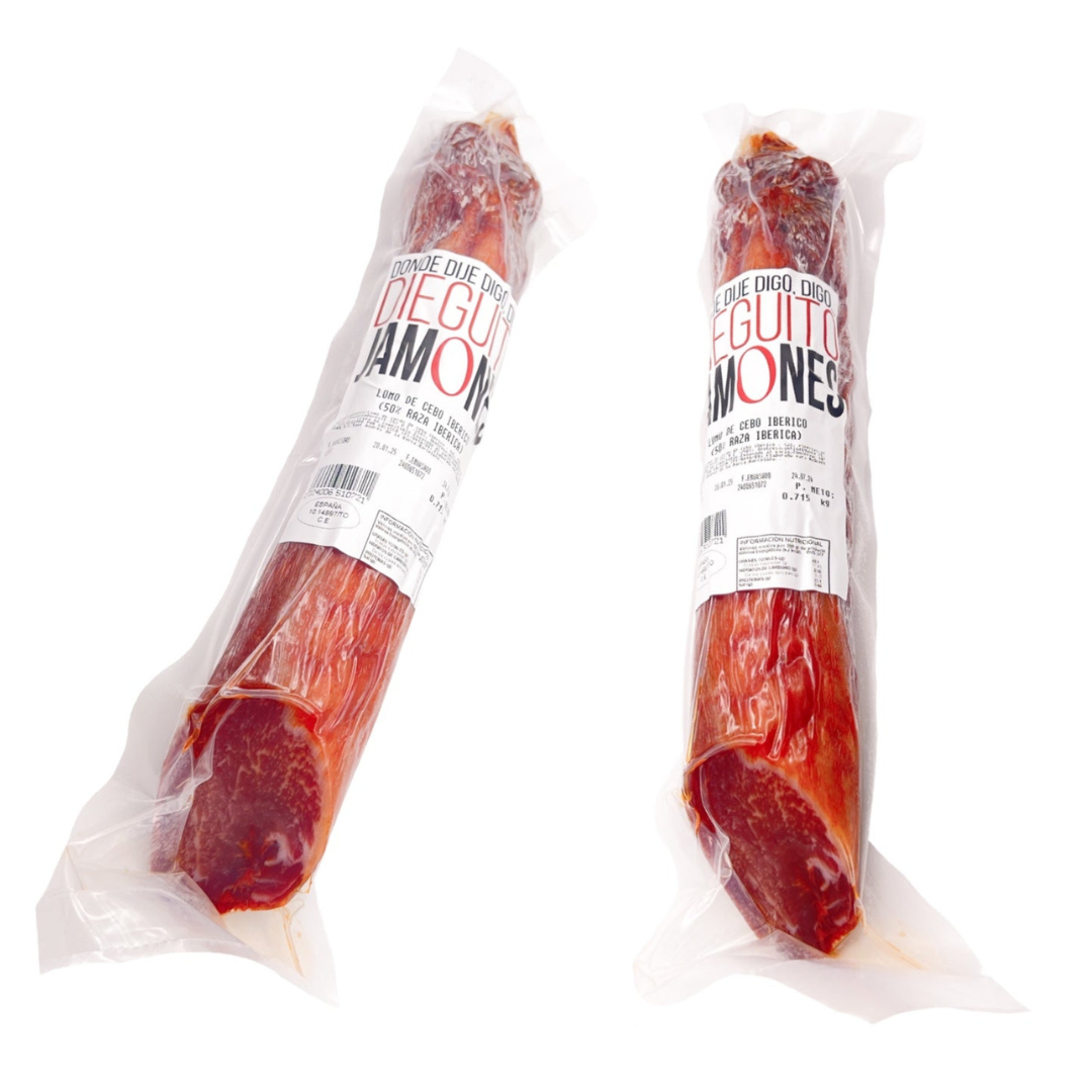 Medio Lomo de Cebo ibérico 50% Raza Ibérica