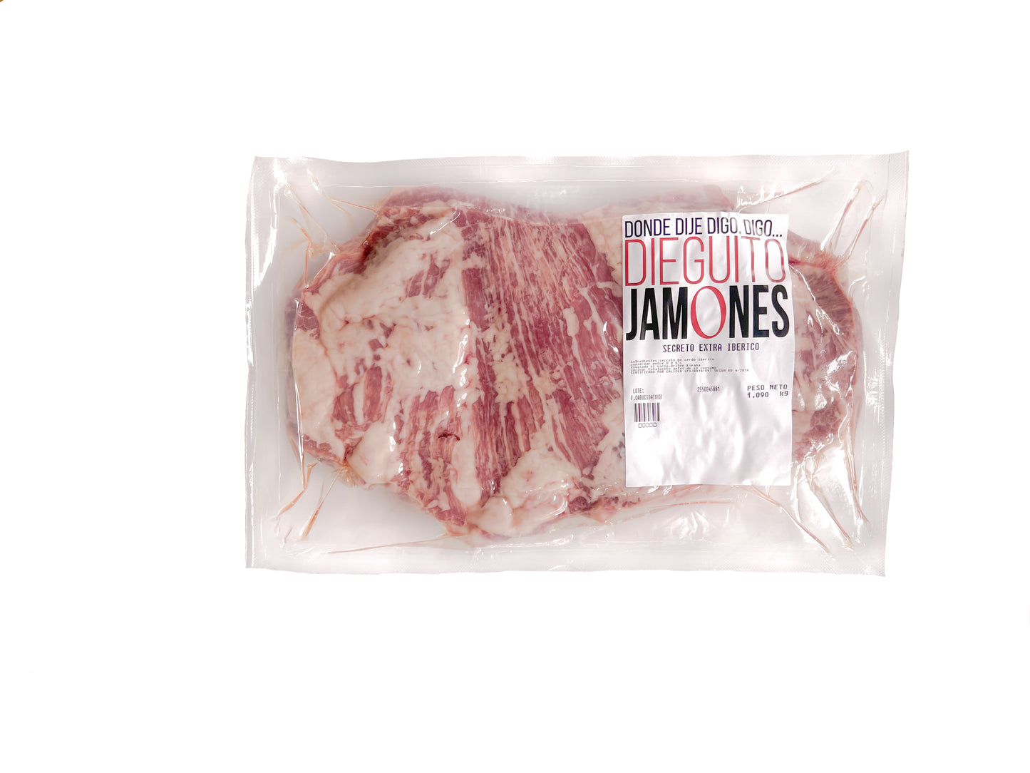 Secreto Ibérico Extra o de Cruceta 1 kg