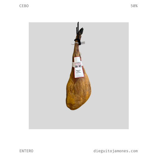 Pieza Entera de Jamón Ibérico Cebo 50%