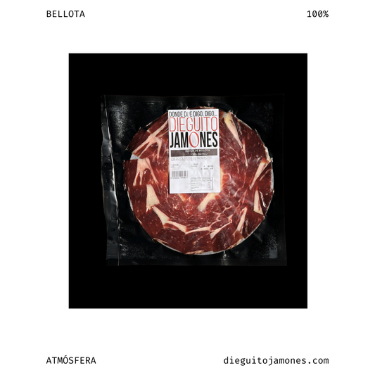 Jamón Bellota 100% Cortado a Mano (100g.)